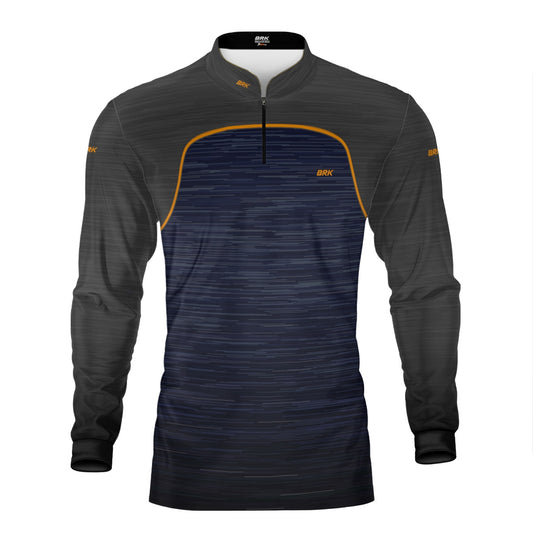 Camisa Agro Brk Mescla Azul Chumbo com Proteção Solar UV50+