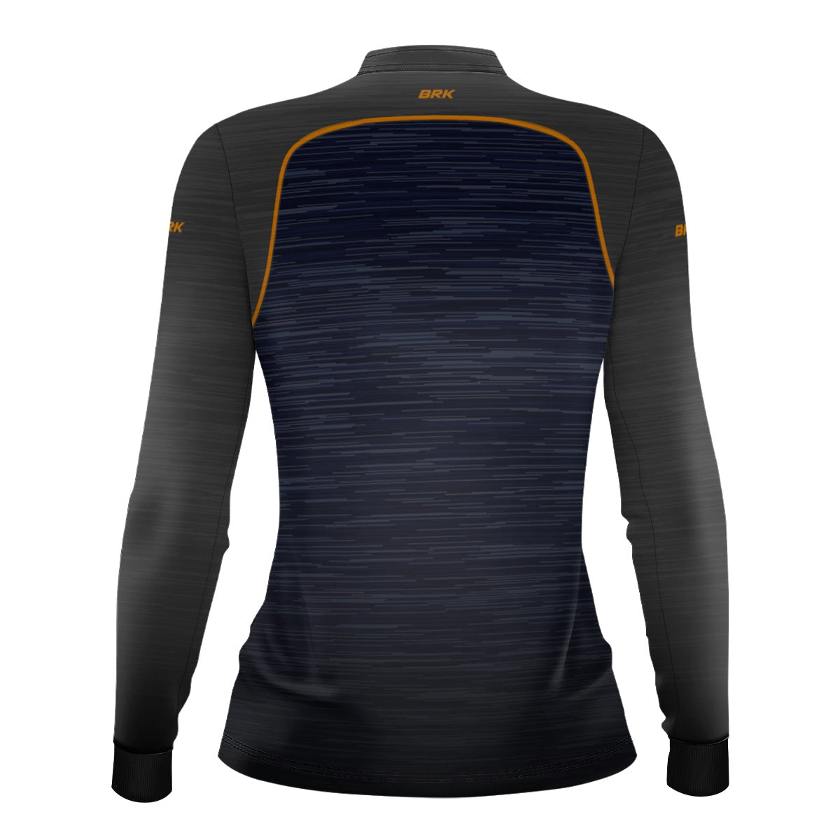 Camisa Agro Feminina Brk Mescla Azul Chumbo com Proteção Solar UV50+ - Brk Agro