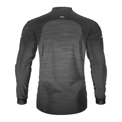 Camisa Agro Brk Mescla Preto Cinza com Proteção Solar UV50+