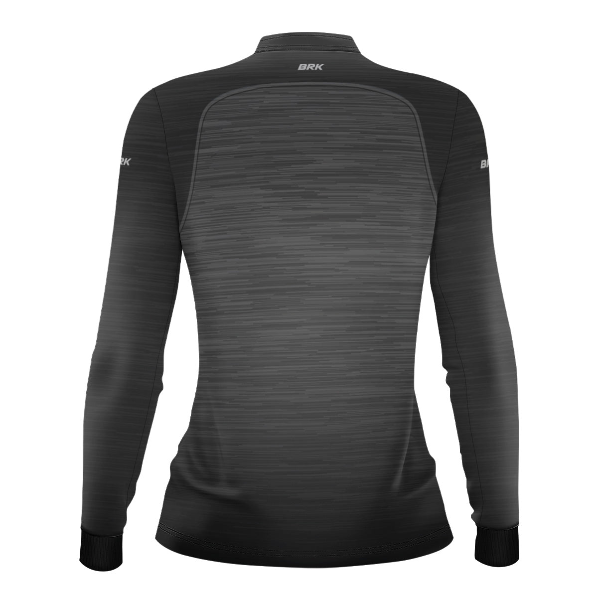 Camisa Agro Feminina Brk Mescla Preto Cinza com Proteção Solar UV50+ - Brk Agro
