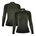 Camisa Agro Feminina Brk Mescla Verde com Proteção Solar UV50+ - Brk Agro
