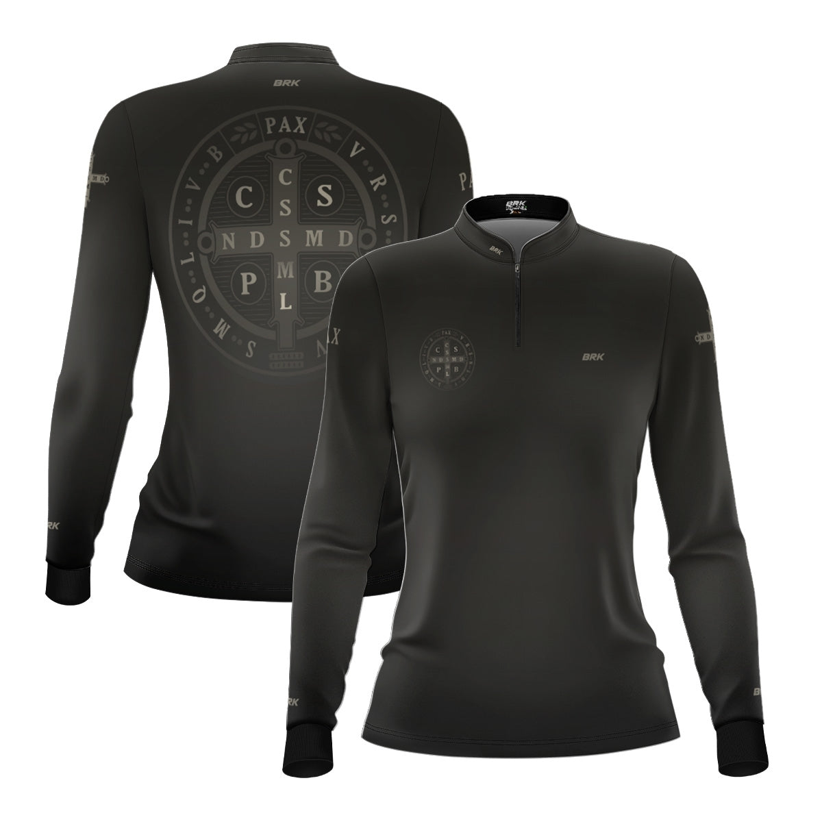 Camisa Agro Feminina Brk Medalha de São Bento com Proteção UV50+ - Brk Agro