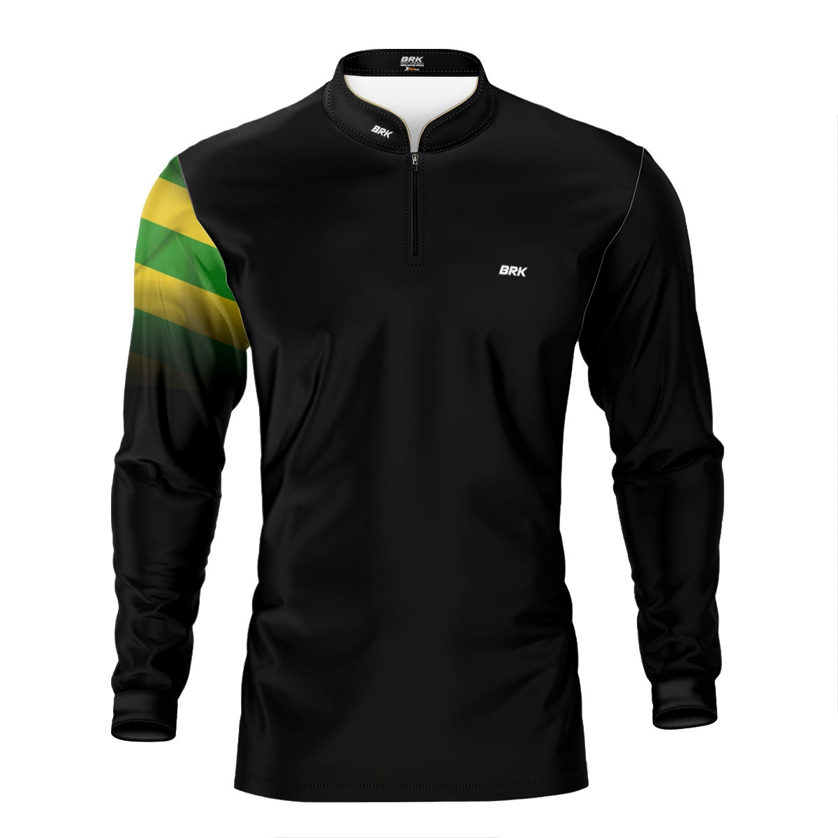 Kit 1 Boné Trucker Brk Mapa do Brasil + 1 Camisa Agro Brk Bandeira de Goias com Proteção UV50+ - Brk Agro