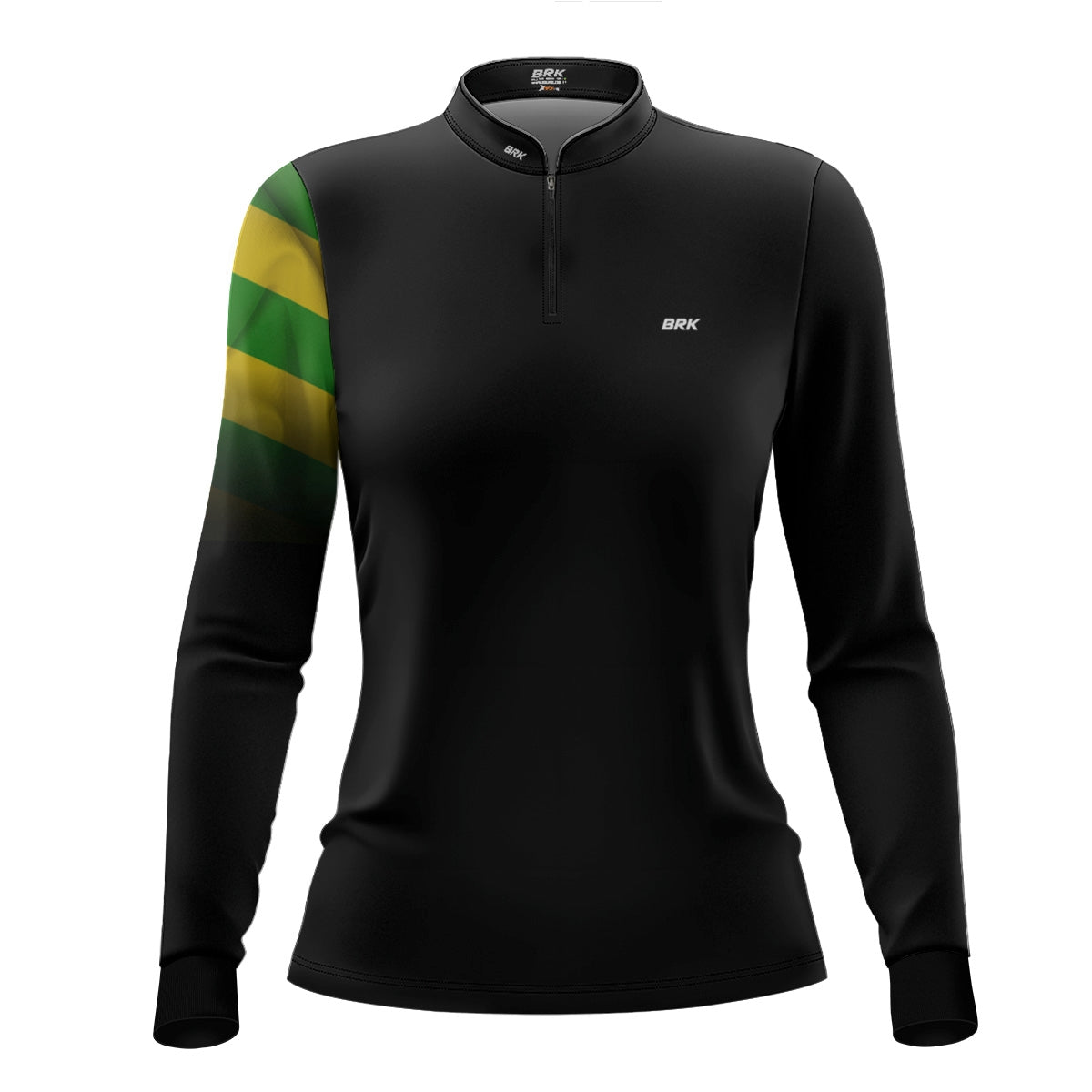 Camisa Agro Feminina Brk Bandeira de Goias com Proteção UV50+ - Brk Agro