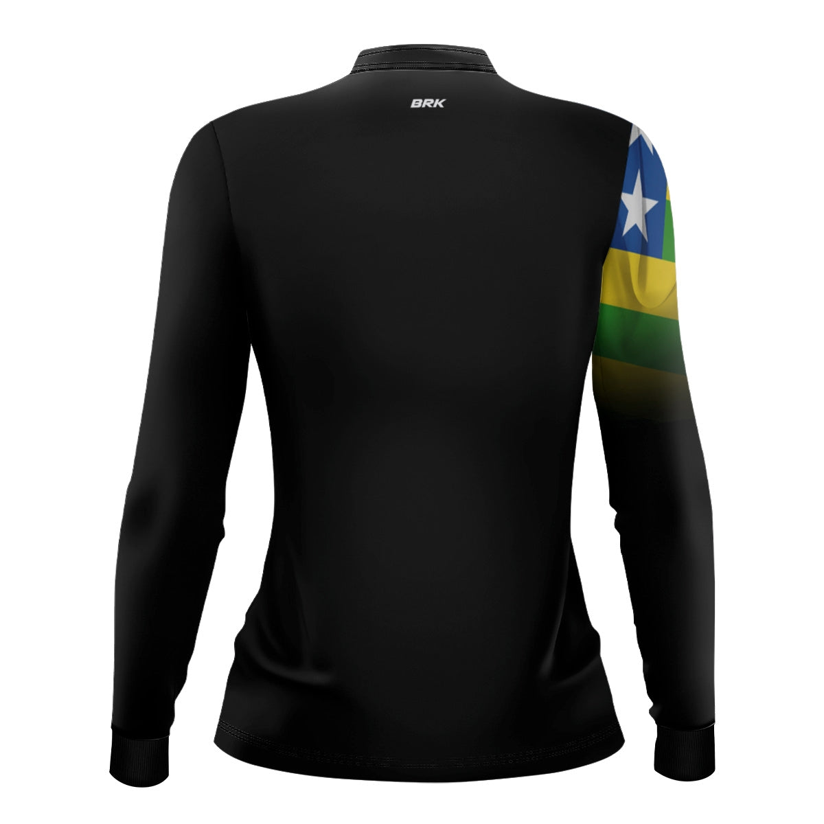 Camisa Agro Feminina Brk Bandeira de Goias com Proteção UV50+ - Brk Agro