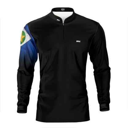 Camisa Agro Brk Bandeira do Mato Grosso com Proteção UV50+ - Brk Agro