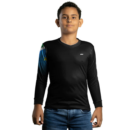 Camisa Agro Brk Bandeira do Mato Grosso do Sul com Proteção UV50+ - Brk Agro