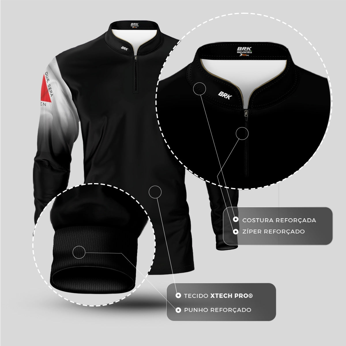 Camisa Agro Brk Bandeira de Minas Gerais com Proteção UV50+ - Brk Agro