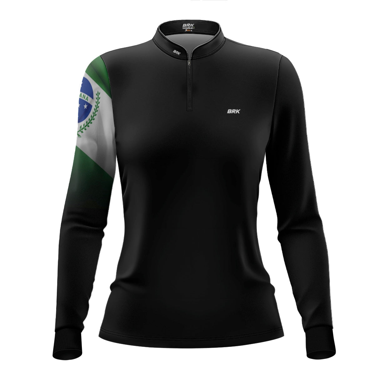 Camisa Agro Feminina Brk Bandeira do Paraná com Proteção UV50+ - Brk Agro