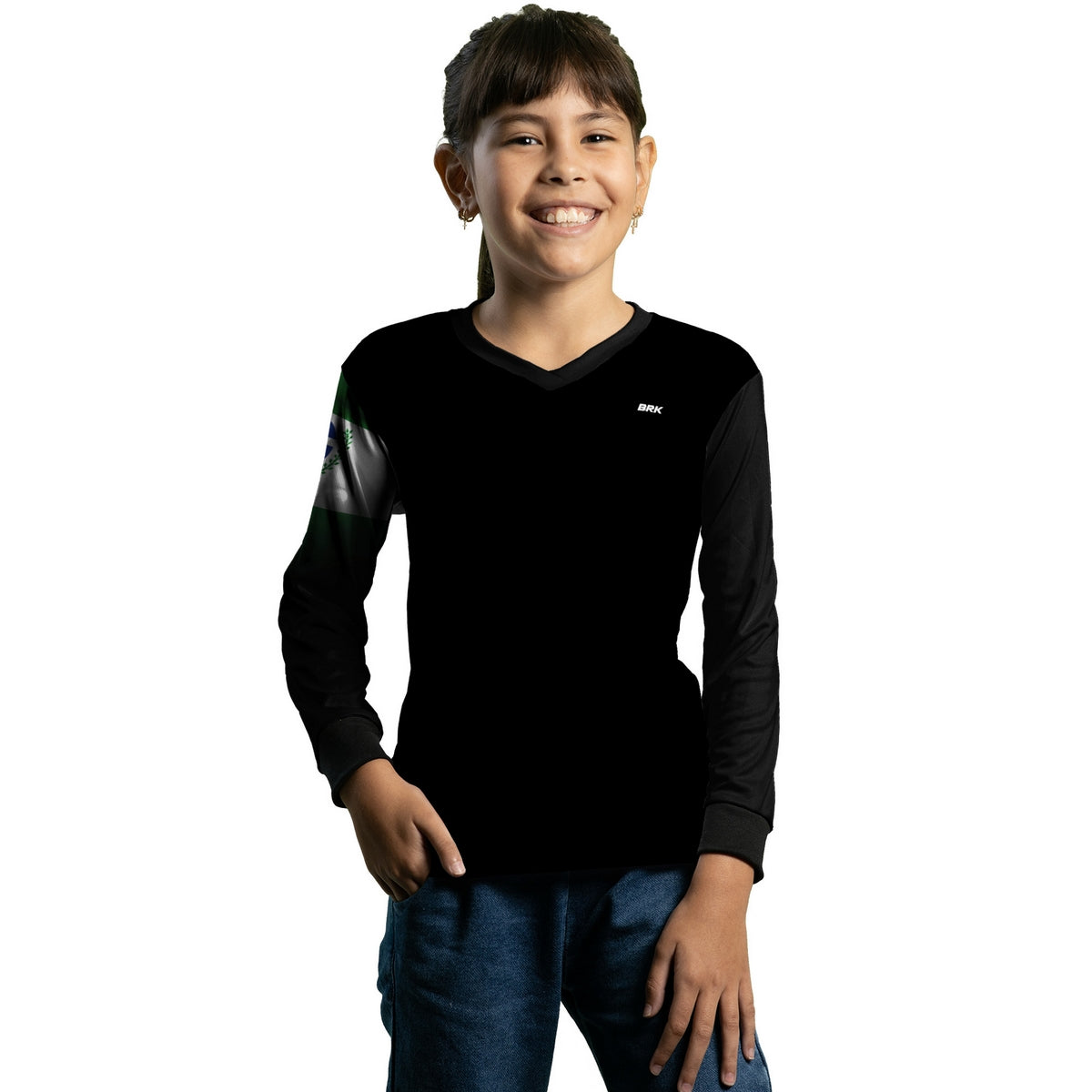 Camisa Agro Feminina Brk Bandeira do Paraná com Proteção UV50+ - Brk Agro