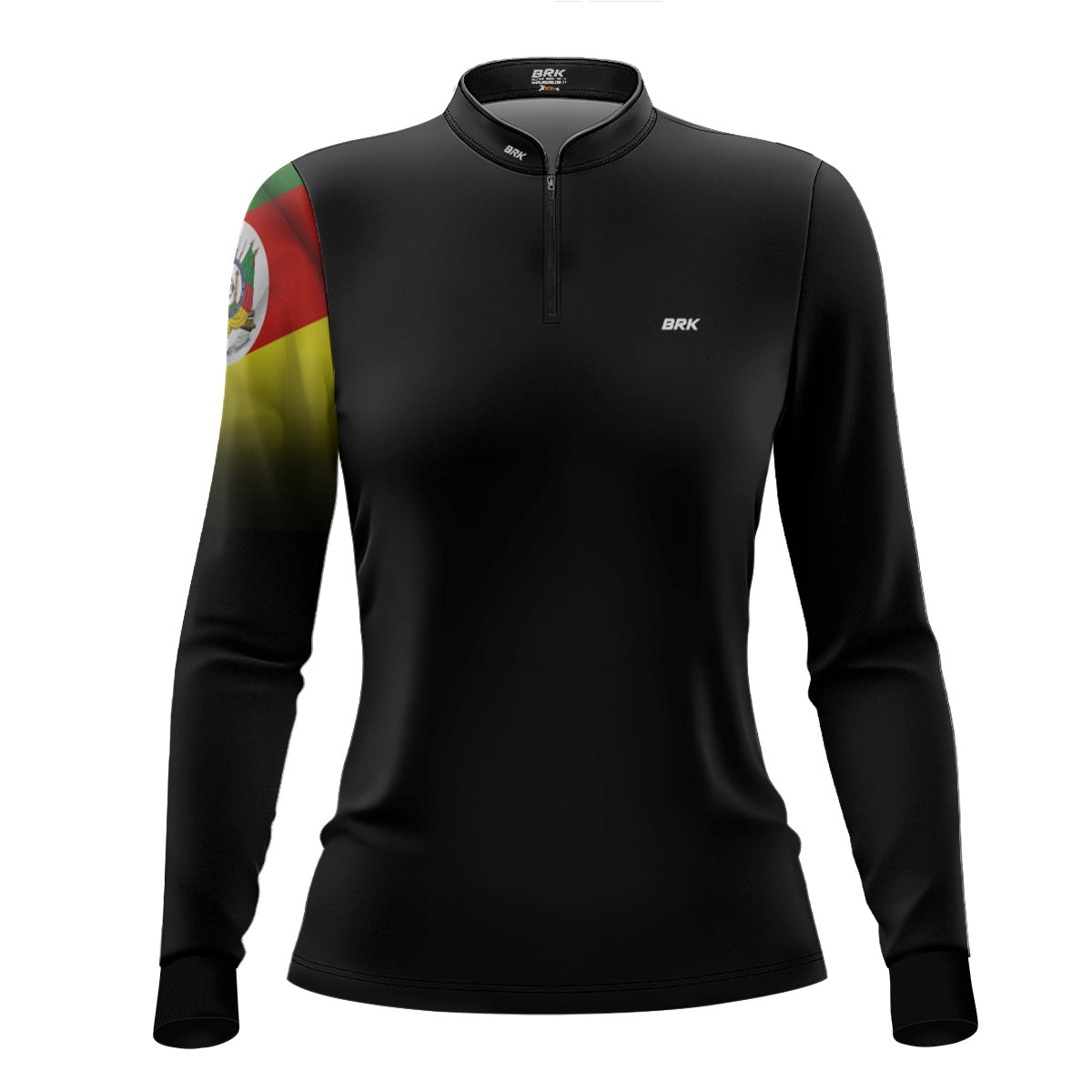 Camisa Agro Feminina Brk Bandeira do Rio Grande do Sul com Proteção UV50+ - Brk Agro