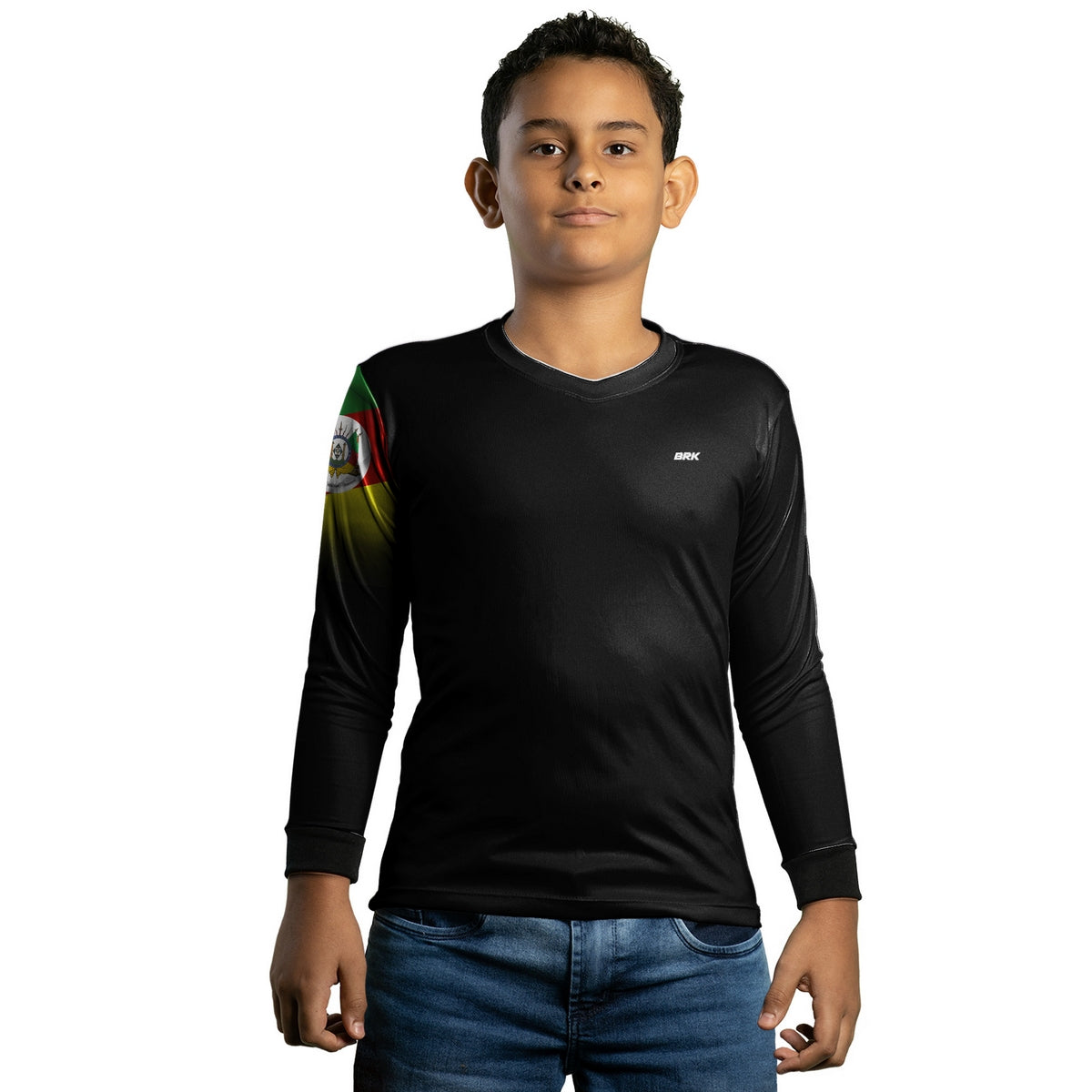 Camisa Agro Brk Bandeira do Rio Grande do Sul com Proteção UV50+ - Brk Agro