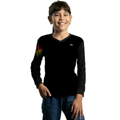 Camisa Agro Feminina Brk Bandeira do Rio Grande do Sul com Proteção UV50+ - Brk Agro