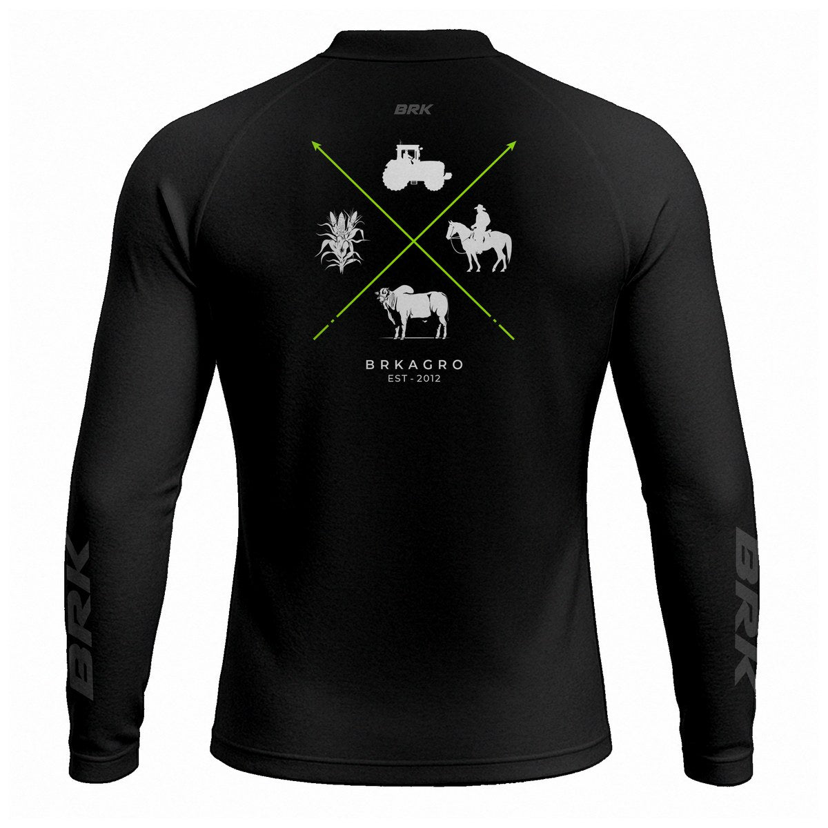 Camisa Raglan Brk Essência do Campo com Proteção UV50+ - Brk Agro