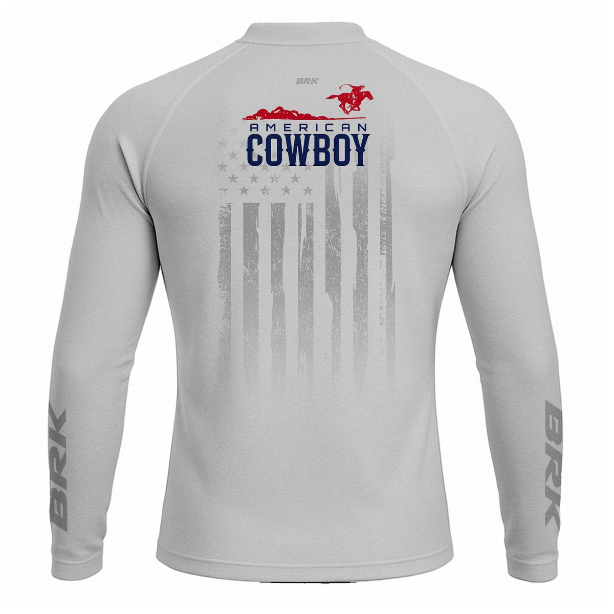 Camisa Raglan Brk American Cowboy com Proteção UV50+ - Brk Agro