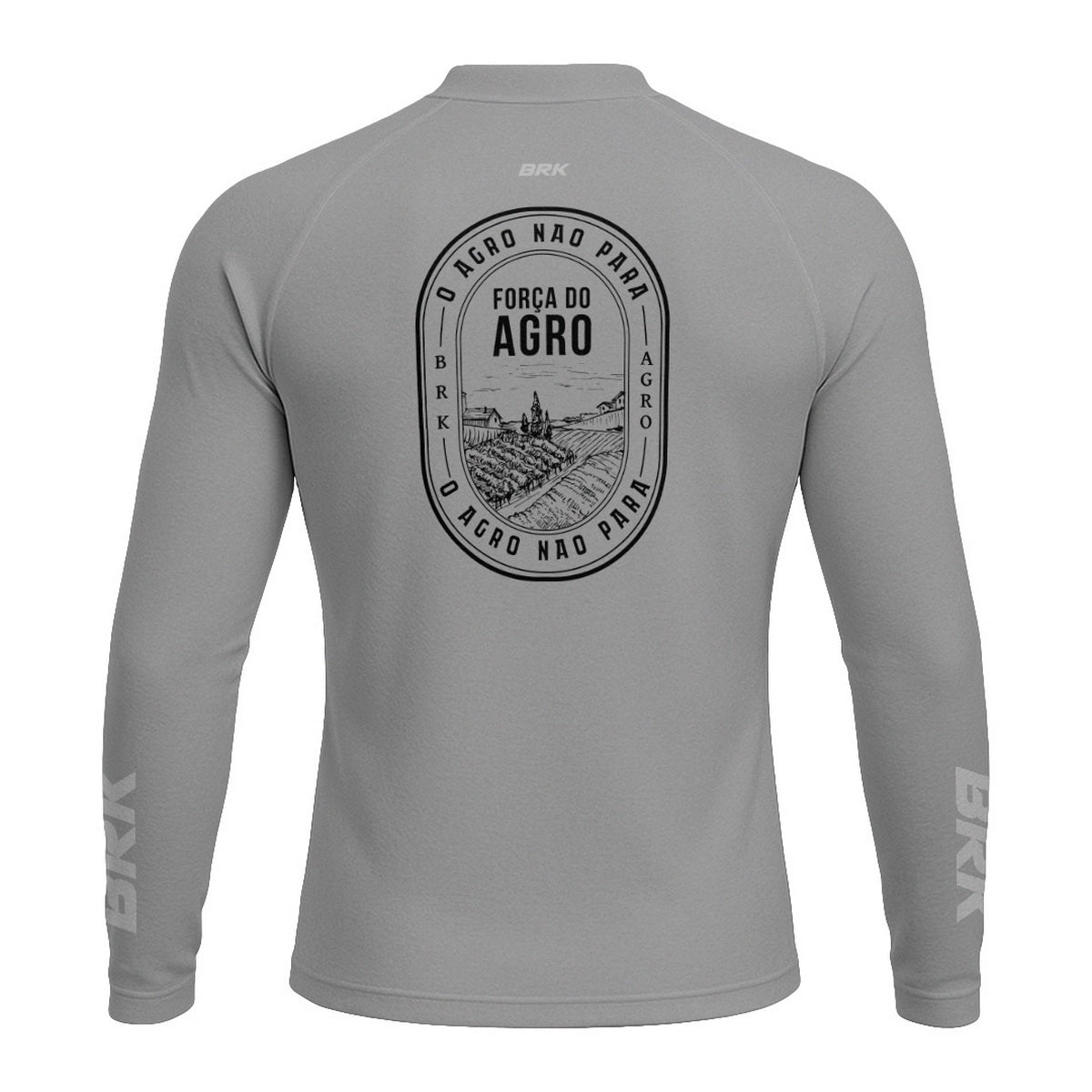 Camisa Raglan Brk Força do Agro com Proteção UV50+ - Brk Agro