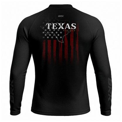 Camisa Raglan Brk Texas com Proteção UV50+ - Brk Agro