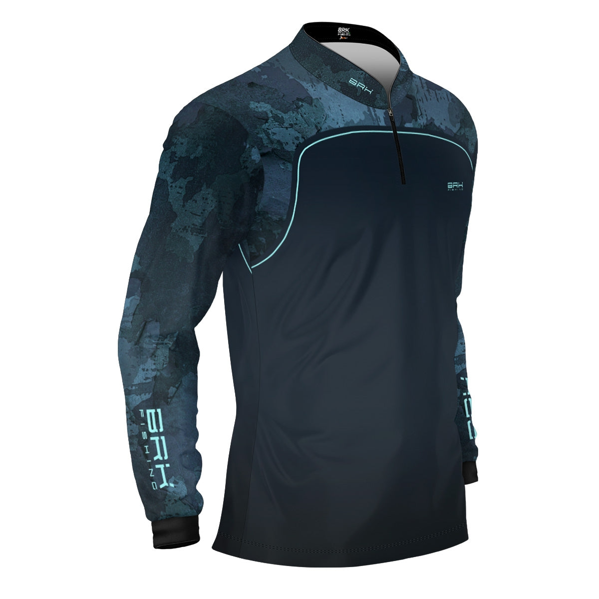 Camisa Agro Brk Camo Mapa Mundi com Proteção UV50+ - Brk Agro