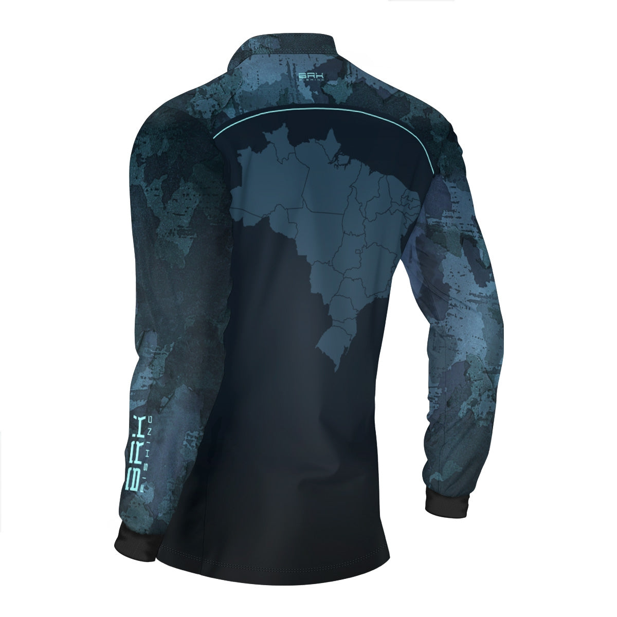 Camisa Agro Brk Camo Mapa Mundi com Proteção UV50+ - Brk Agro