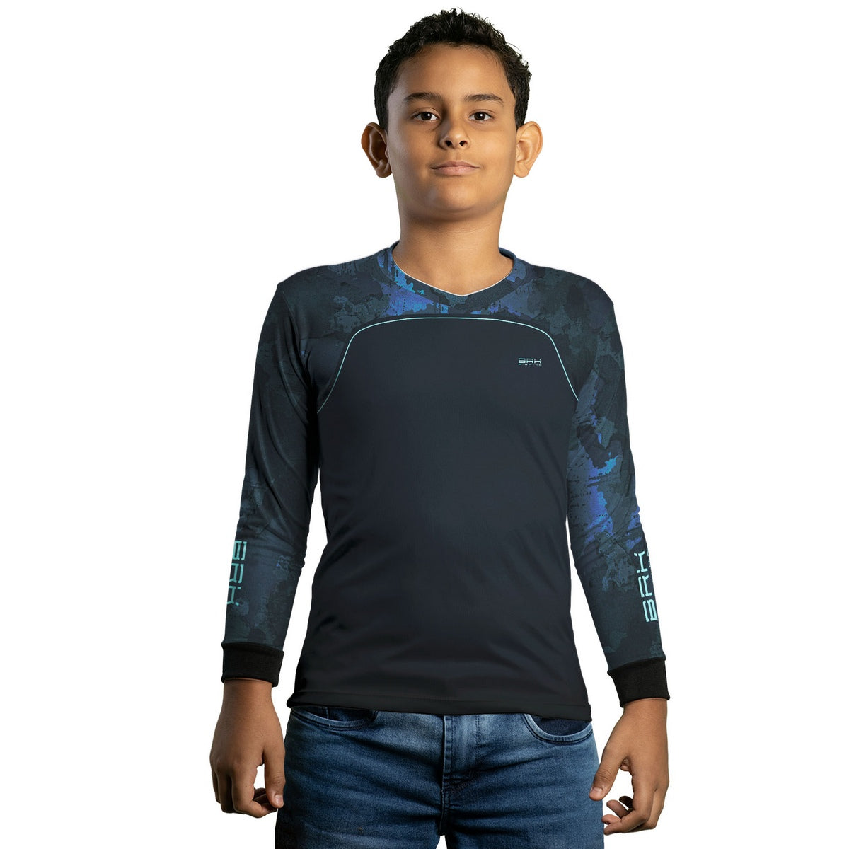 Camisa Agro Brk Camo Mapa Mundi com Proteção UV50+ - Brk Agro