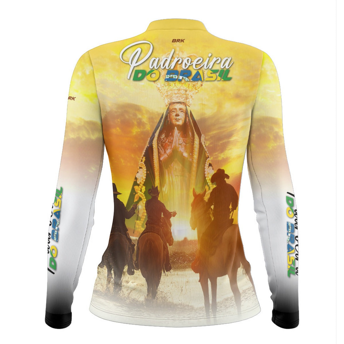 Camisa Agro Feminina Brk Padroeira do Brasil com Proteção UV50+ - Brk Agro