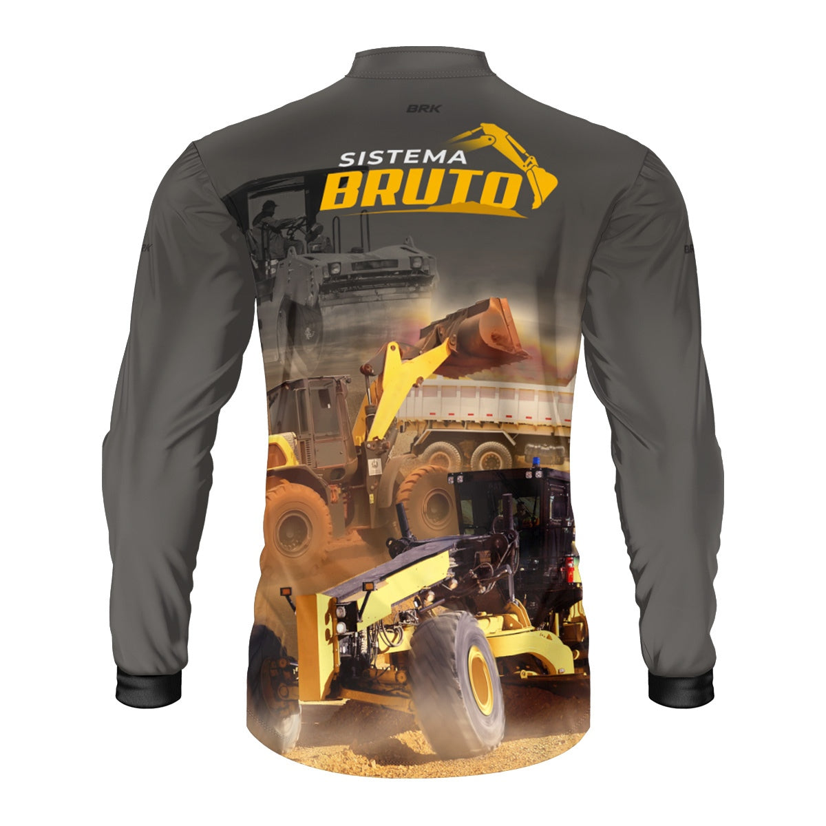 Camisa Máquina Pesada Brk Sistema Bruto Motoniveladora com UV50+ - Brk Agro