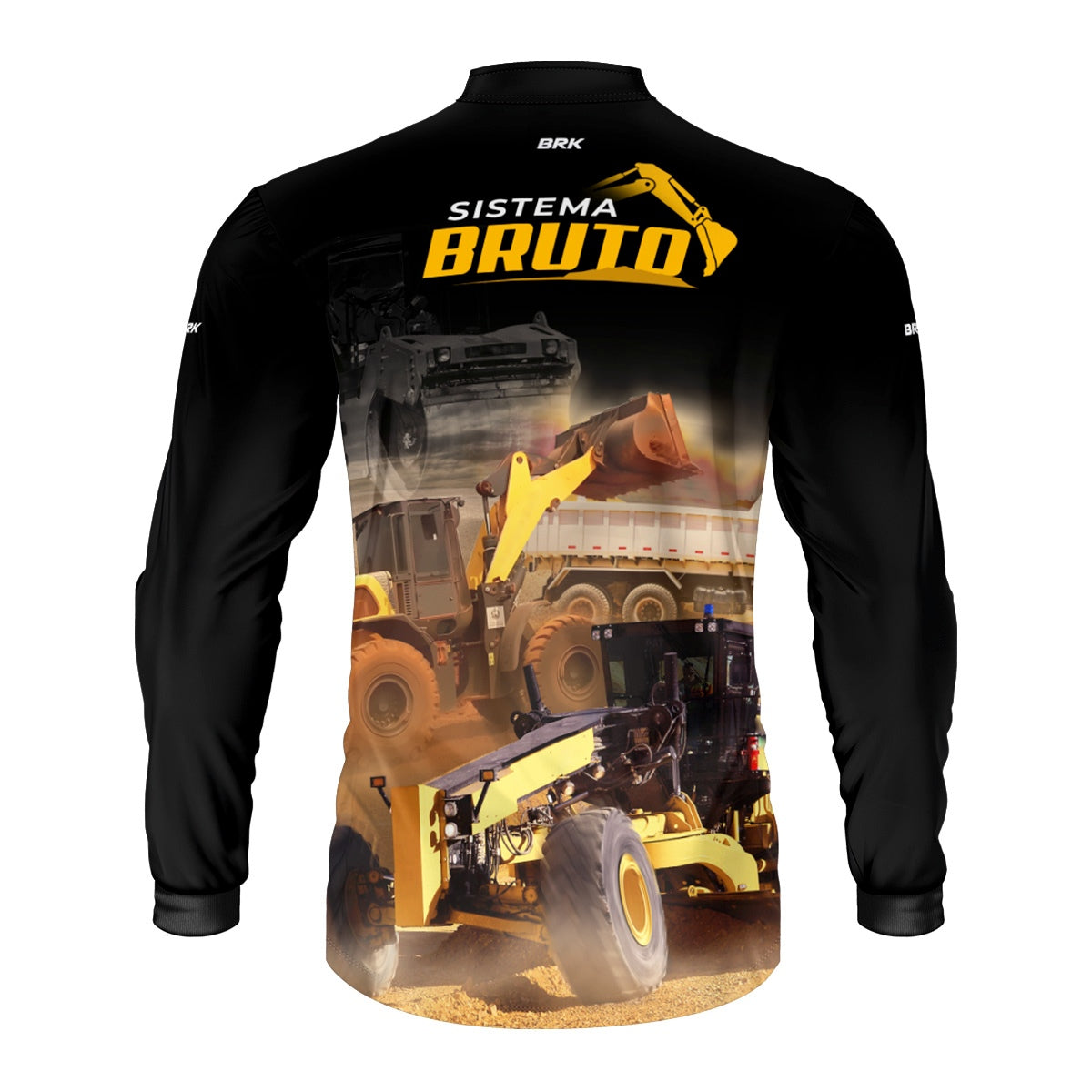 Camisa Máquina Pesada Brk Sistema Bruto Motoniveladora com UV50+ - Brk Agro