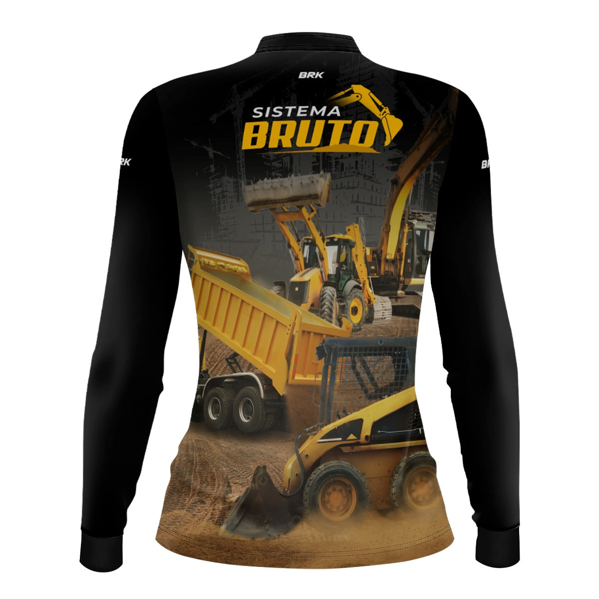 Camisa Máquina Pesada Feminina Brk Motoniveladora com UV50+ - Brk Agro