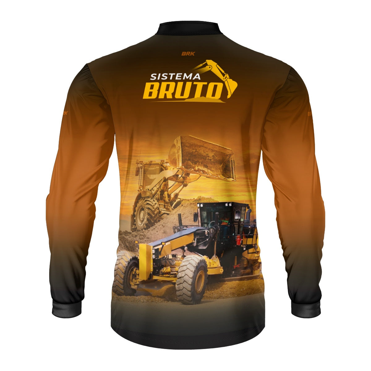 Camisa Máquina Pesada Brk Sistema Bruto Motoniveladora com UV50+ - Brk Agro