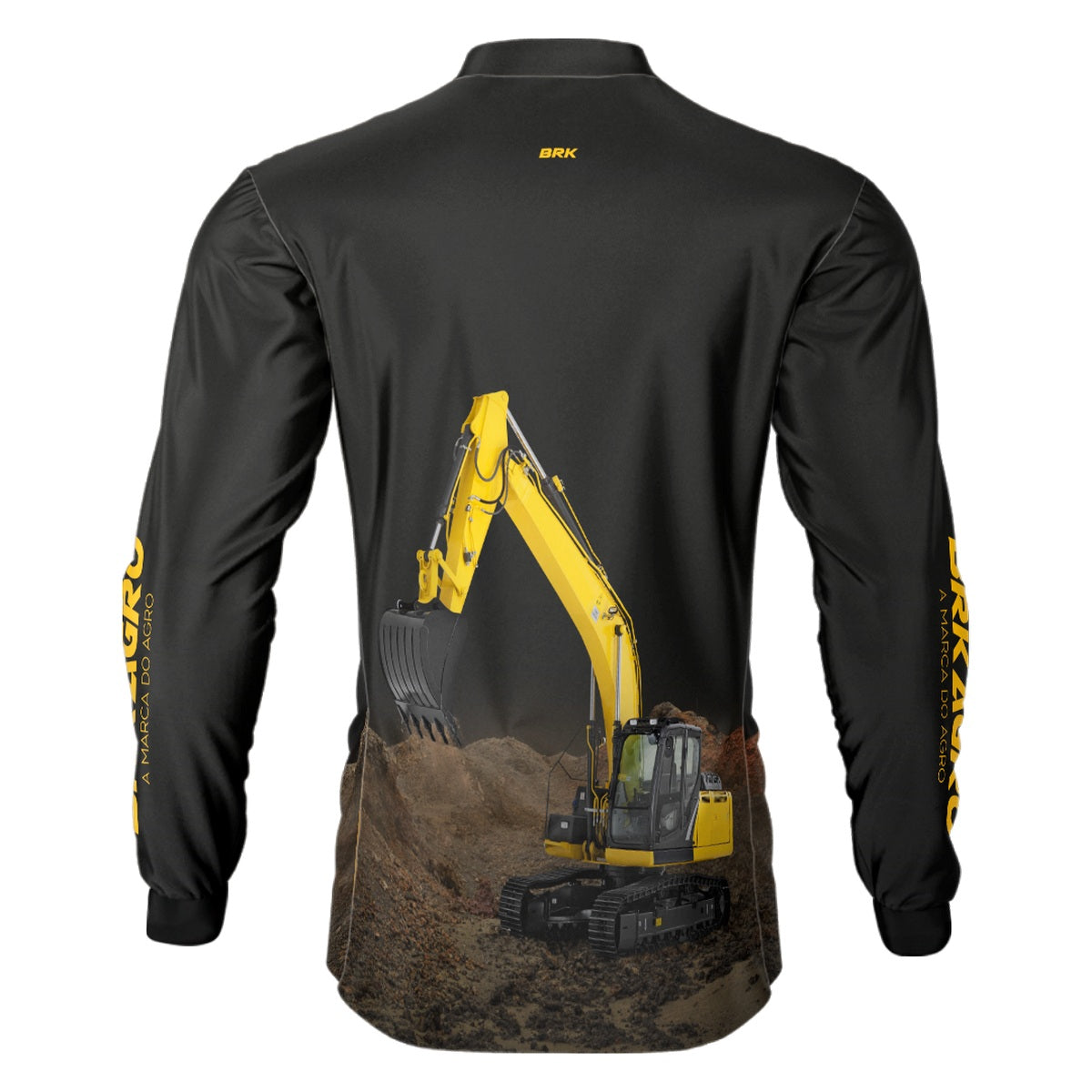 Camisa Agro Brk Escavadeira com Proteção Solar UV50+ - Brk Agro