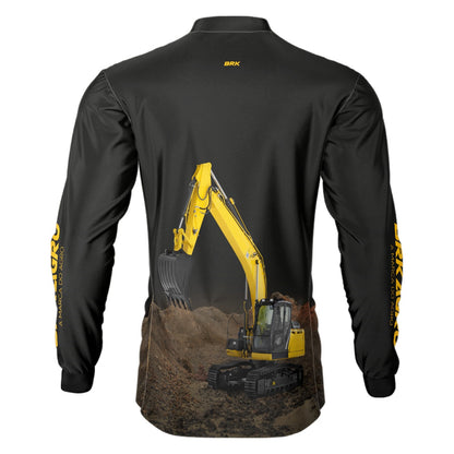 Camisa Agro Brk Escavadeira com Proteção Solar UV50+ - Brk Agro