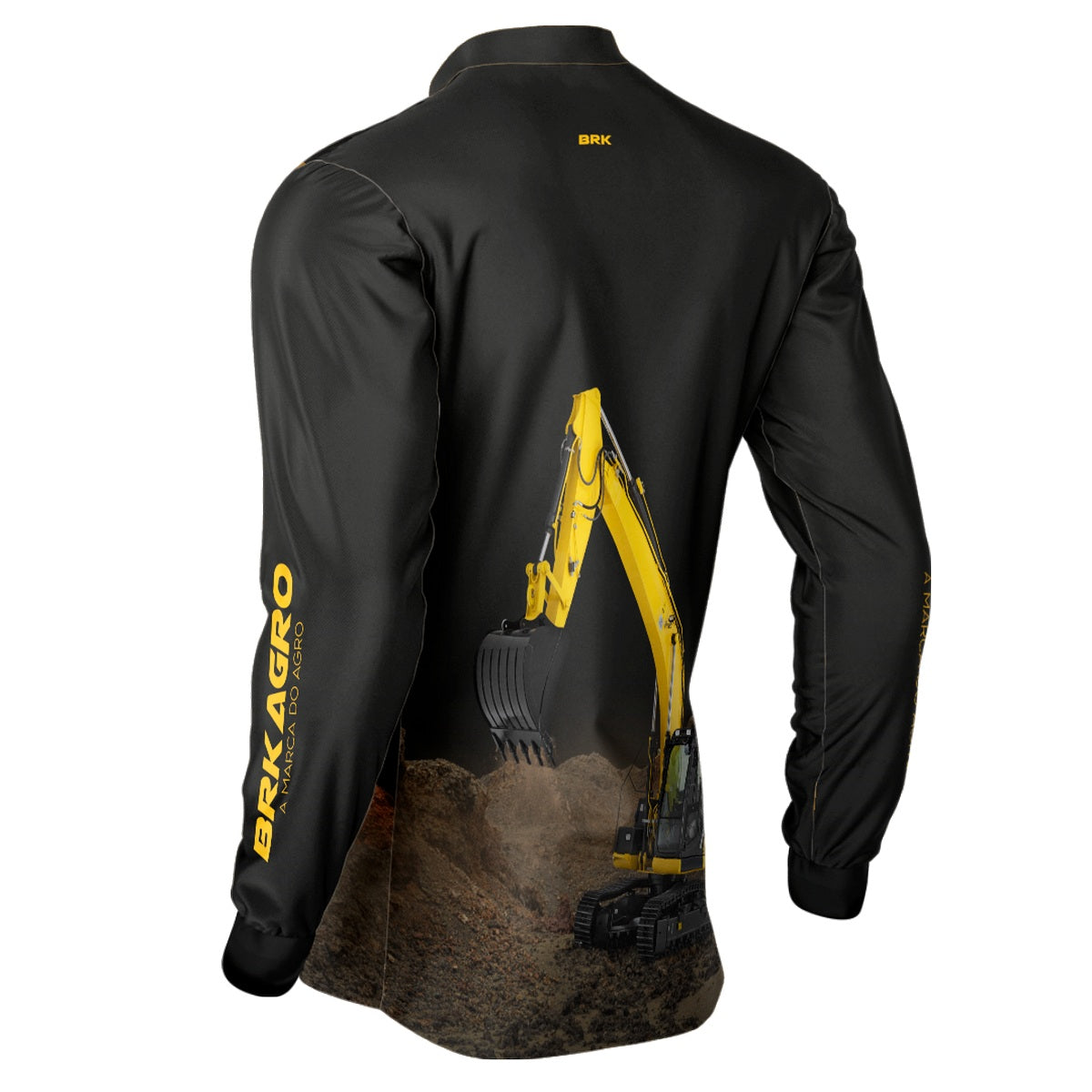 Camisa Agro Brk Escavadeira com Proteção Solar UV50+ - Brk Agro