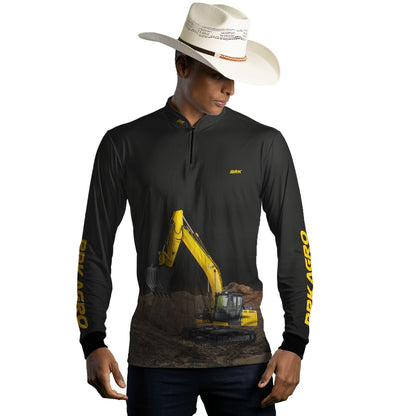 Camisa Agro Brk Escavadeira com Proteção Solar UV50+ - Brk Agro