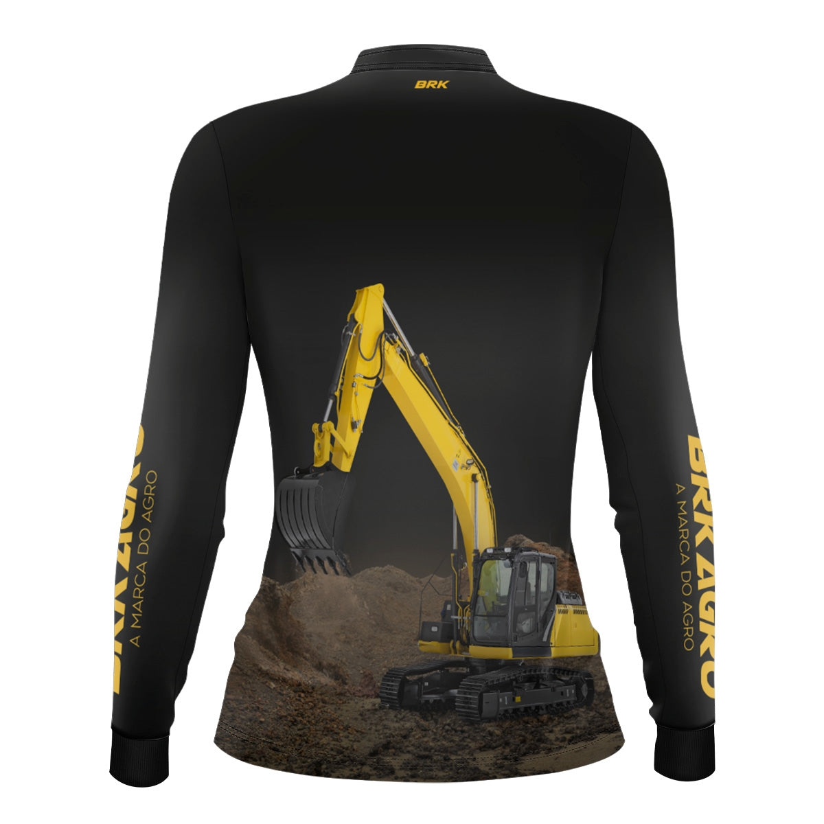 Camisa Agro Feminina Brk Escavadeira com Proteção Solar UV50+ - Brk Agro