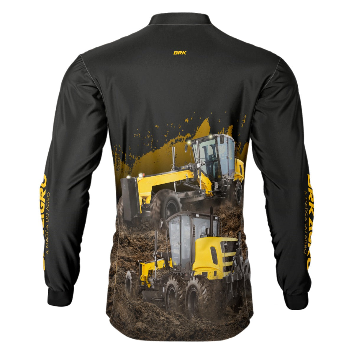 Camisa Agro Brk Motoniveladora com Proteção Solar UV50+ - Brk Agro