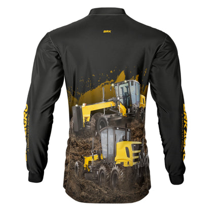 Camisa Agro Brk Motoniveladora com Proteção Solar UV50+ - Brk Agro