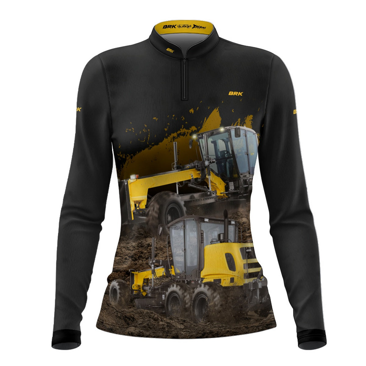 Camisa Agro Feminina Brk Motoniveladora com Proteção Solar UV50+ - Brk Agro