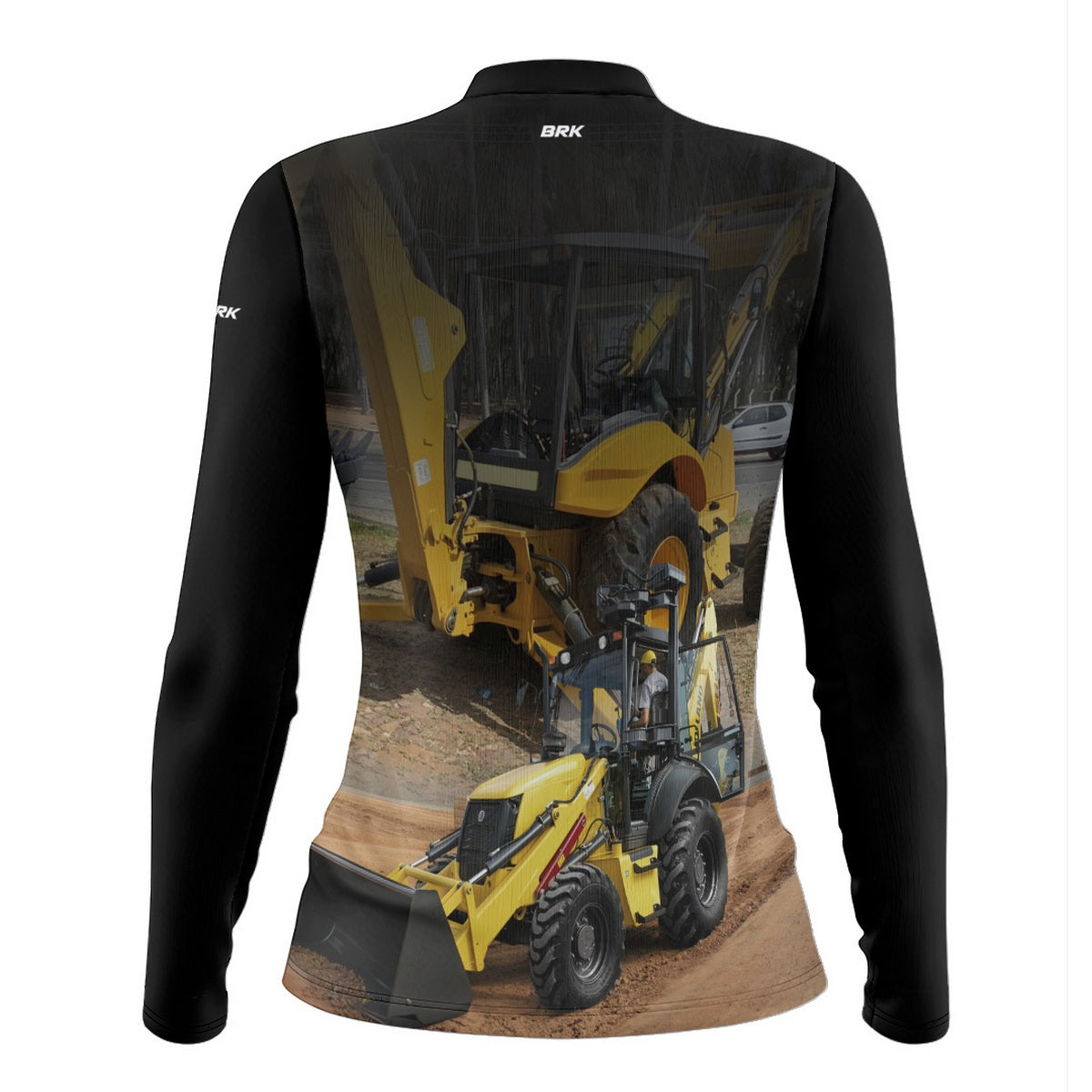 Camisa Agro Feminina Brk Retroescavadeira com Proteção Solar UV50+ - Brk Agro