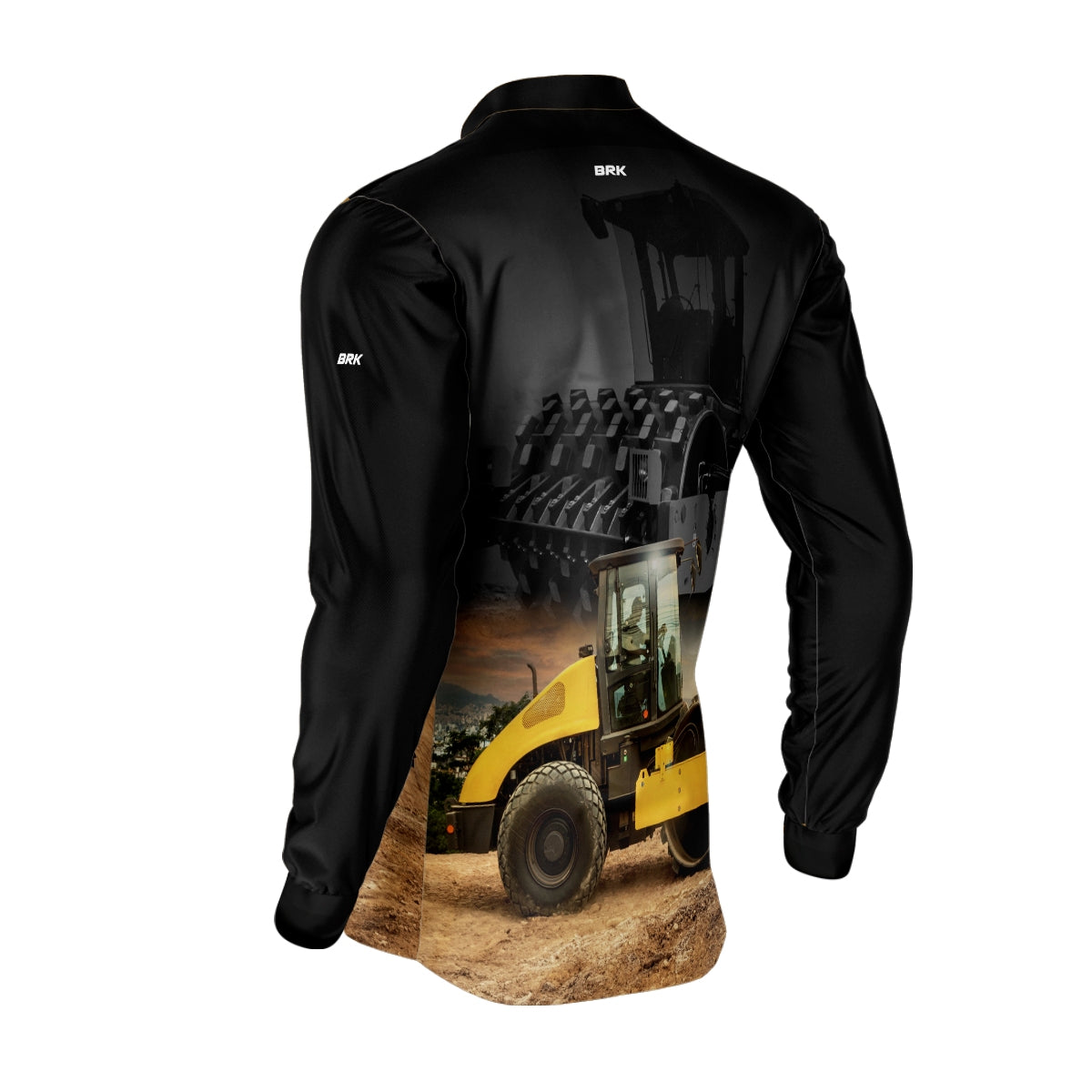 Camisa Agro Brk Rolo Compactador com Proteção Solar UV50+ - Brk Agro