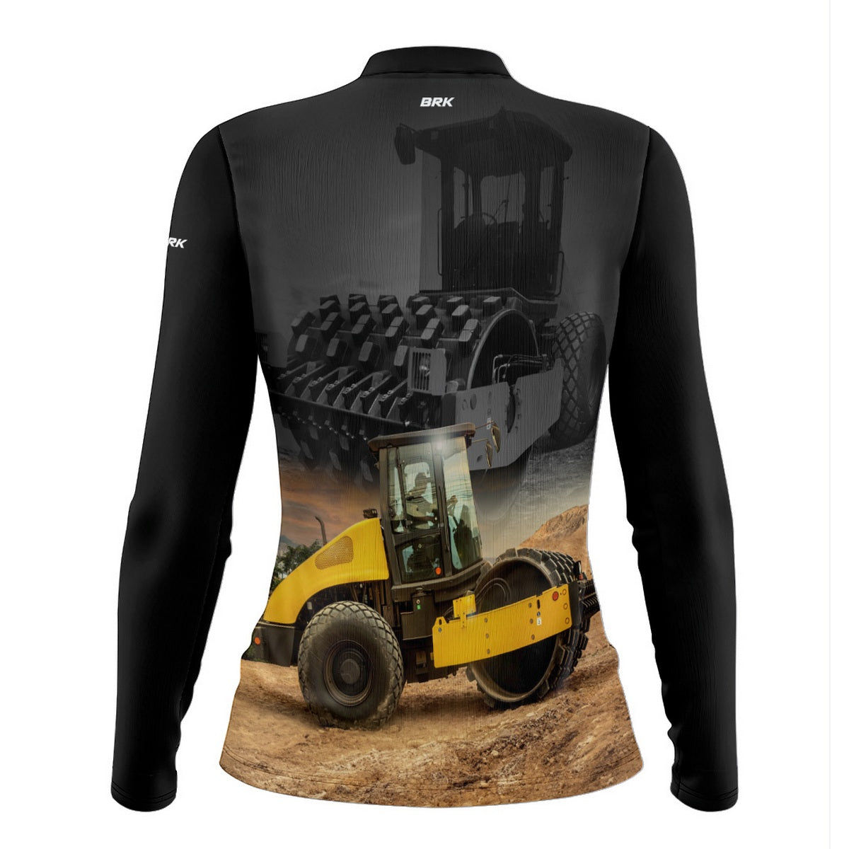 Camisa Agro Feminina Brk Rolo Compactador com Proteção Solar UV50+ - Brk Agro
