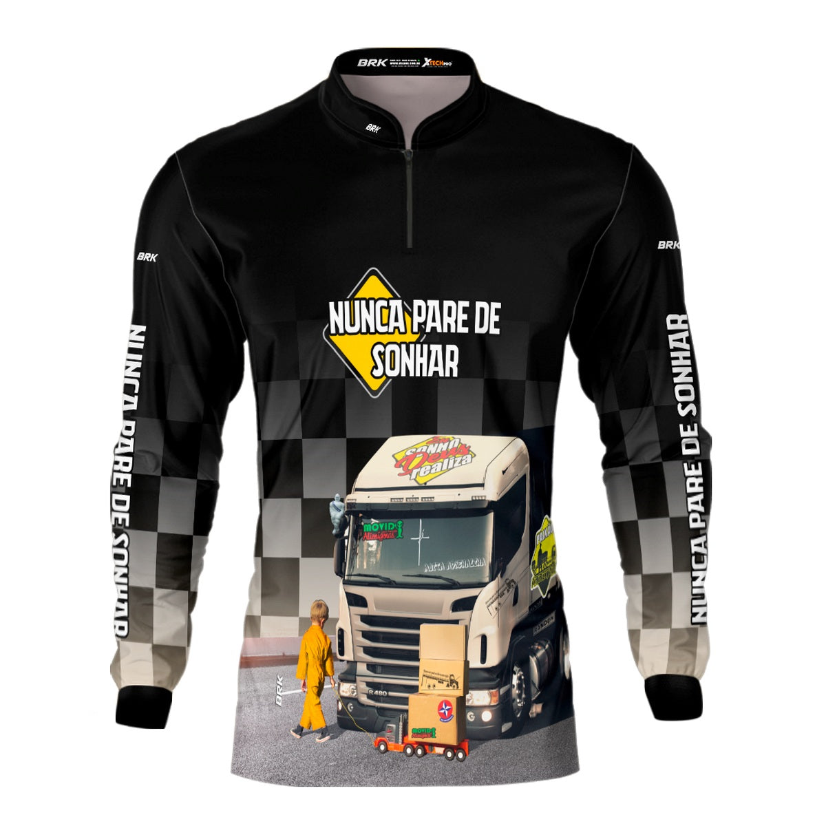 Camisa Agro Brk Nunca Pare de Sonhar com Proteção Solar UV50+ - Brk Agro