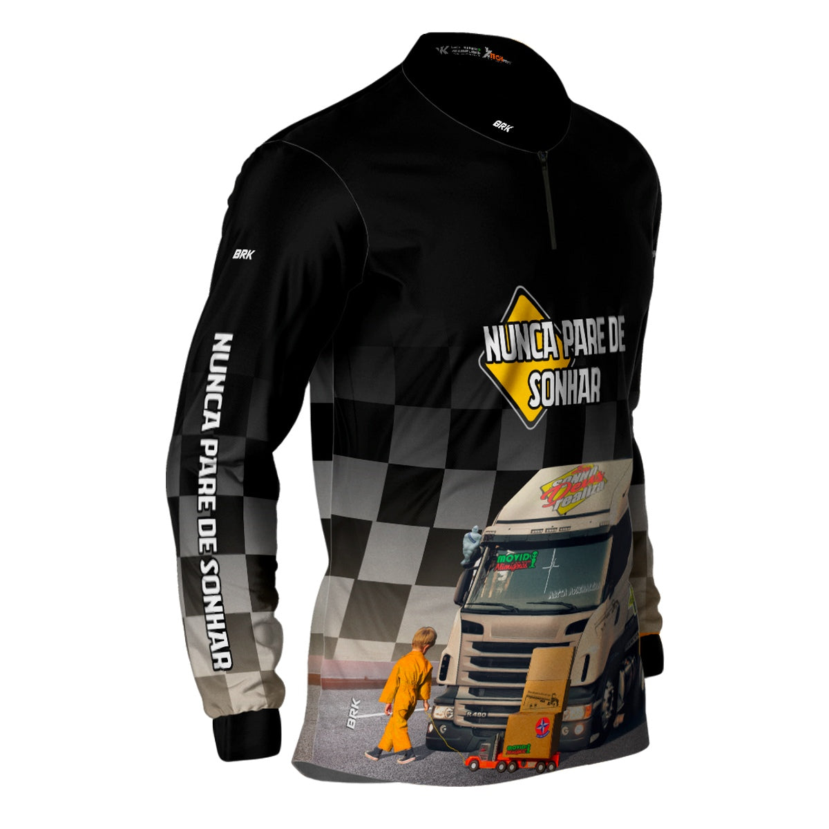 Camisa Agro Brk Nunca Pare de Sonhar com Proteção Solar UV50+ - Brk Agro