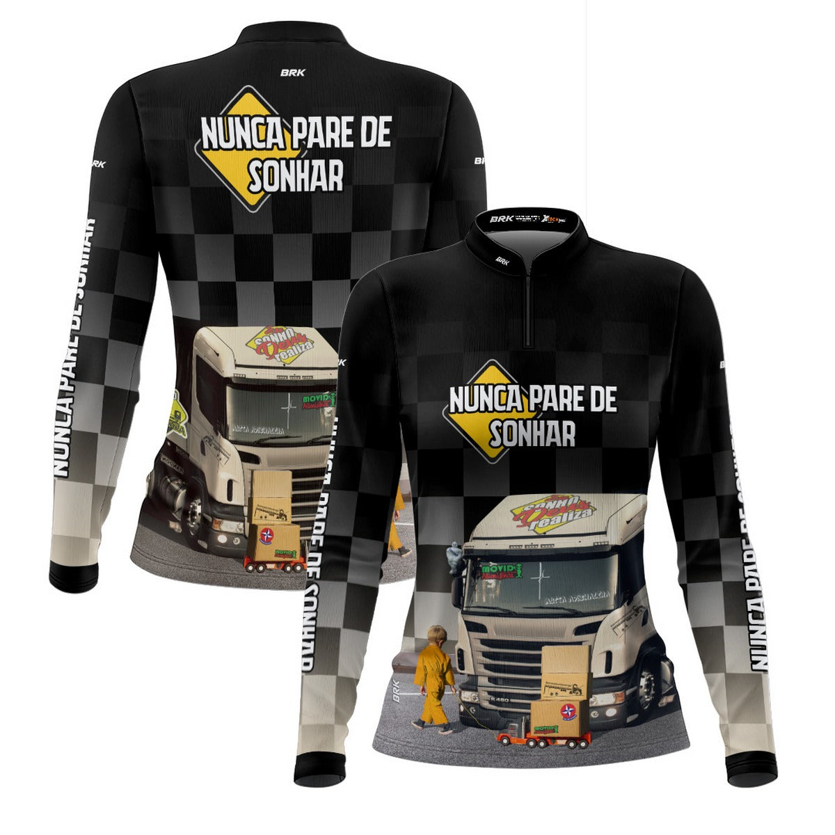 Camisa Agro Feminina Brk Nunca Pare de Sonhar com Proteção Solar UV50+ - Brk Agro