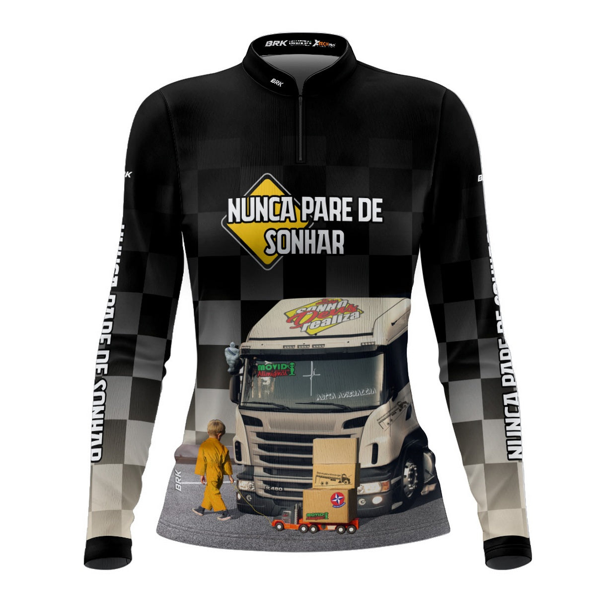 Camisa Agro Feminina Brk Nunca Pare de Sonhar com Proteção Solar UV50+ - Brk Agro