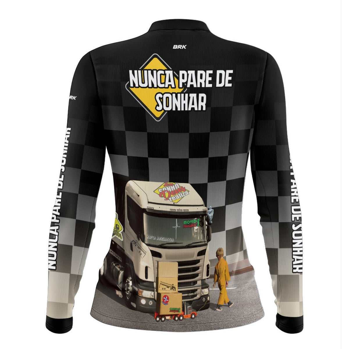 Camisa Agro Feminina Brk Nunca Pare de Sonhar com Proteção Solar UV50+ - Brk Agro
