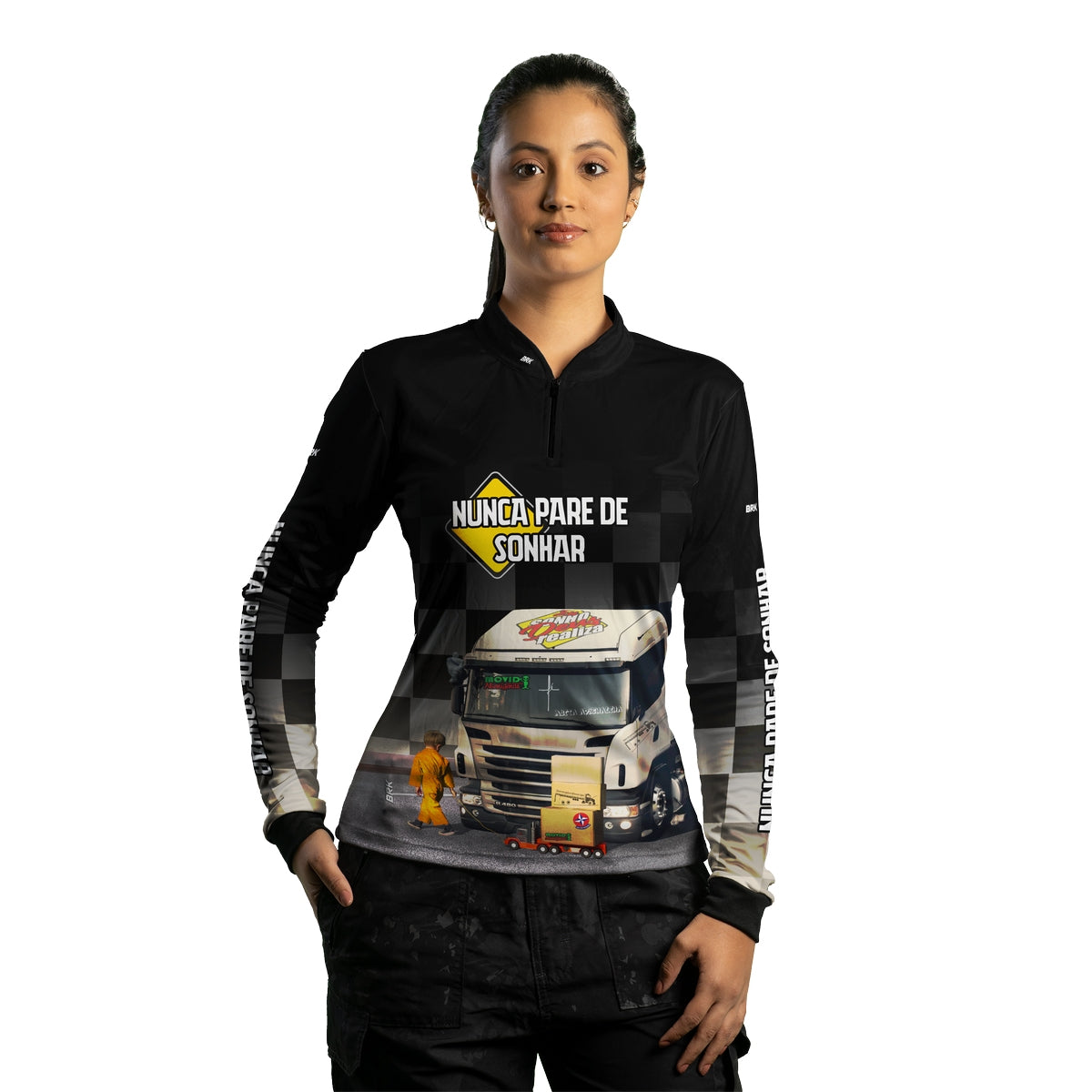Camisa Agro Feminina Brk Nunca Pare de Sonhar com Proteção Solar UV50+ - Brk Agro