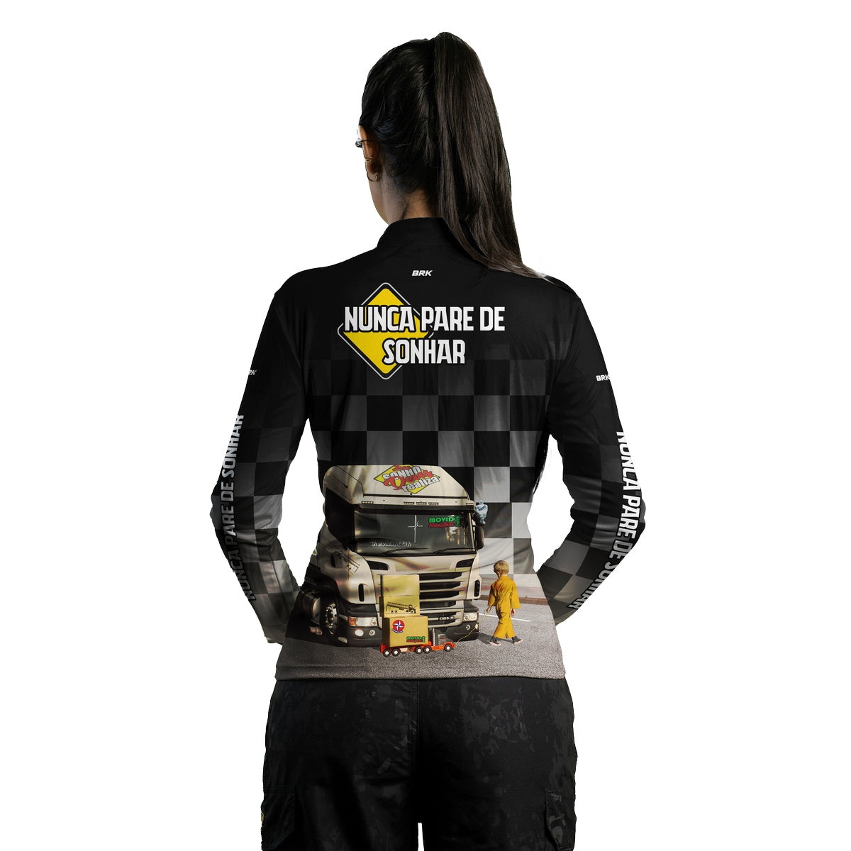 Camisa Agro Feminina Brk Nunca Pare de Sonhar com Proteção Solar UV50+ - Brk Agro