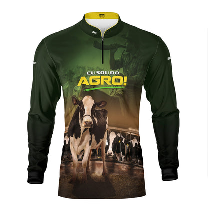 Camisa Agro Brk Eu Sou do Agro Nelore com Proteção UV50 - Envio Imediato - Brk Agro