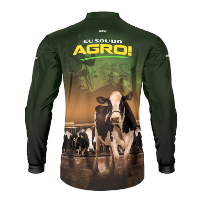Camisa Agro Brk Eu Sou do Agro Nelore com Proteção UV50 - Envio Imediato - Brk Agro