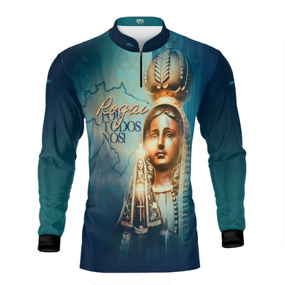 Camisa Agro Brk Eu Sou do Agro Nossa Senhora com Proteção UV50 - Envio Imediato - Brk Agro